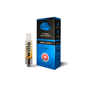 Willo 1100mg THC Vape Cartridge - Blueberry AK
