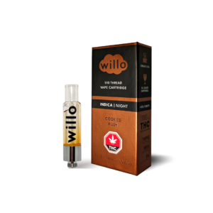 Willo 1100mg THC Vape Cartridge - Cookies Kush