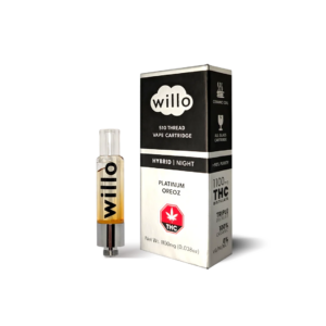 Willo 1100mg THC Vape Cartridge - Platinum Oreoz