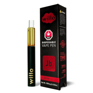 Willo 1100mg THC Disposable Vape Pen - Jelly Breath