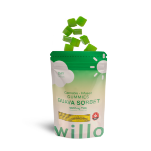 Willo 1000mg THC Guava Sorbet (Day) Gummies