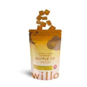 Willo 1000mg THC Mapple Pie (Night) Gummies