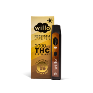 Willo 2000mg THC Disposable Vape Pen - YUZU TANGIE