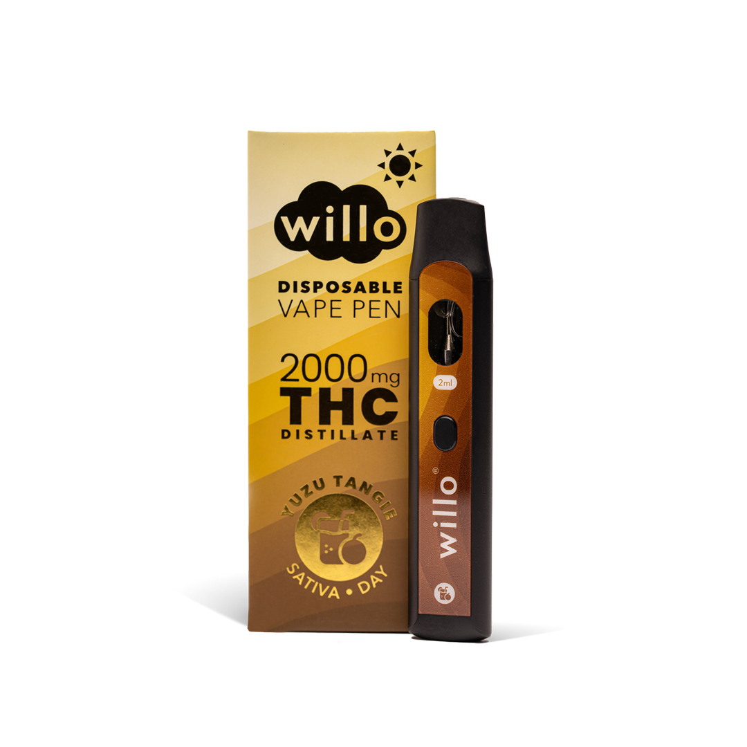 Willo 2000mg THC Disposable Vape Pen - YUZU TANGIE